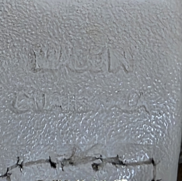 VINTAGE leather rainbow braided belt, Size M/L - Picture 5 of 8